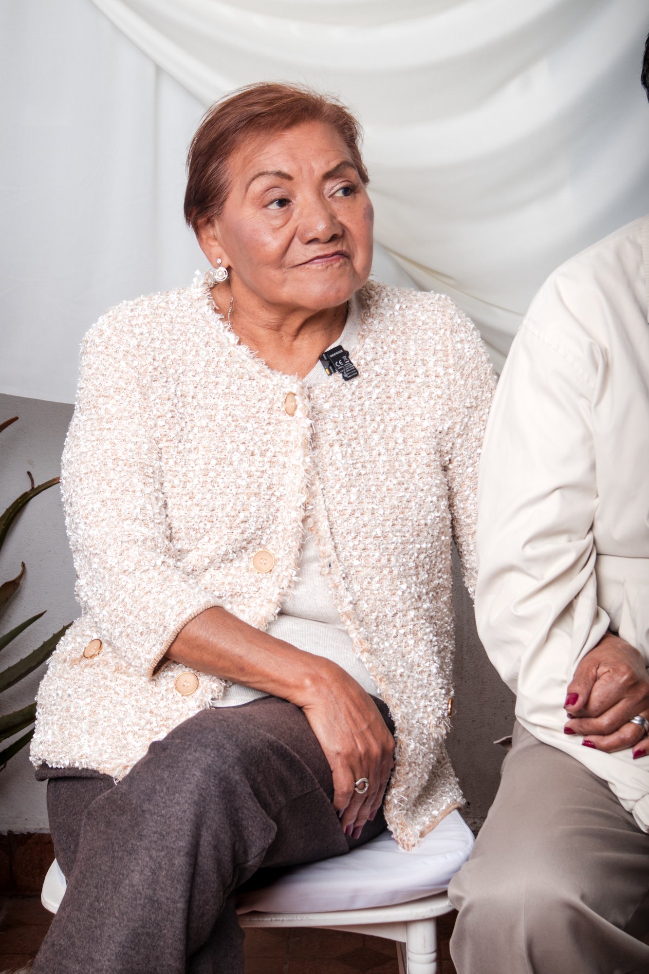 Retrato de Ana durante el aniversario